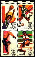 USA 1983 Mi 1636-1669 Summer Olympics 1984 MNH - 3b. 1961-... Nuovi