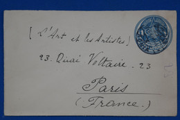 S21 TURQUIE EMPIRE OTTOMAN BELLE LETTRE   RARE 1915   POUR PARIS QUAI VOLTAIRE+ AFFRANCHISSEMENT INTERESSANT - Briefe U. Dokumente