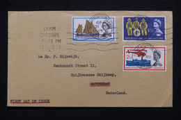 ROYAUME UNI - Enveloppe FDC En 1953 Pour Les Pays Bas - L 98031 - 1952-1971 Em. Prédécimales