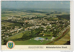 EGGENBURG - PLZ 3730,  Panorama, Luftbild - Eggenburg