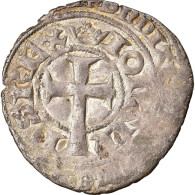 Monnaie, France, Jean II Le Bon, Gros à La Queue, 1355, TB, Billon - 1350-1364 Jan II Van Frankrijk (De Goede)