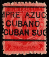 Cuba 1939 Mi 159 Cigar Industry (1) - Usados