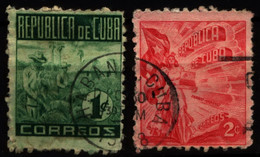 Cuba 1948 Mi 226-227 Tobacco Industry - Usados