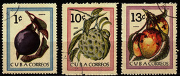 Cuba 1963 Mi 859_863 Fruits - Gebraucht