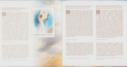 POLAND 2011 Souvenir Booklet / Beatification Of John Paul II Pope - Common Issue With Vatican Post / Block MNH** - Booklets