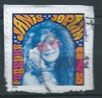 VEREINIGTE STAATEN ETATS UNIS USA 2014 JANIS JOPLIN F USED ON PAPER SC 4916 MI 5102 YT 4717 SG 5532 - 2011-...