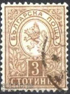 Used Stamp Small Lion  3  St. 1889   From Bulgaria - Ungebraucht