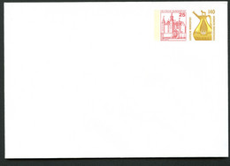 Bund PU316 A1/001 BLANKO 1989  NGK 8,00 € - Private Covers - Mint