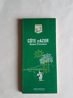 GUIDE  MICHELIN   REGIONAL  COTE  D AZUR  1970 - Michelin (guides)