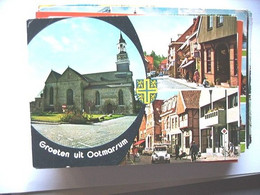 Nederland Holland Pays Bas Ootmarsum Met Kerk En Winkelstraat - Ootmarsum