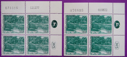 ISRAEL Landscape # 462 0.05 2 Plate Blocks DIFFERENT DATES (5556) - Other & Unclassified