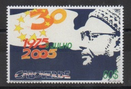 Cabo Verde 2005 - 30 Years Independance 30 Ans Jahre Unabhängigkeit Mi. 871 1 Val. MNH - Isola Di Capo Verde