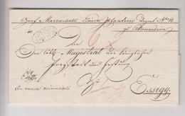 AUSTRIA, SERBIA PETERWARDEIN PETROVARADIN 1823 Nice Cover - ...-1850 Vorphilatelie