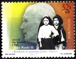 # PORTOGALLO PORTUGAL - 2000 - Pope John Paul II - Papa Giovanni Paolo Stamp MNH - Autres & Non Classés