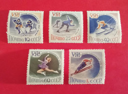 1960 Soviet Union - Reeks Postfris - Hiver 1960: Squaw Valley