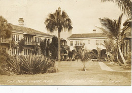 Avon Park Pine Crest Lakes Club RP Passed By Censor WWII To Santa Clara Cuba Censure . - Palm Beach