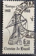 A 100 Brazil Stamp Air Infante Dom Henrique Ship Portugal 1960 Circulated 3 - Otros & Sin Clasificación