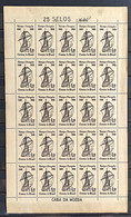 A 100 Brazil Stamp Air Infante Dom Henrique Ship Portugal 1960 Sheet - Otros & Sin Clasificación