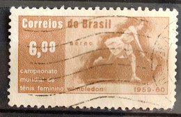 A 101 Brazil Stamp Air Tennis Female Maria Ester Bueno 1960 Circulated 2 - Otros & Sin Clasificación