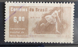 A 101 Brazil Stamp Air Tennis Female Maria Ester Bueno 1960 Circulated 3 - Otros & Sin Clasificación