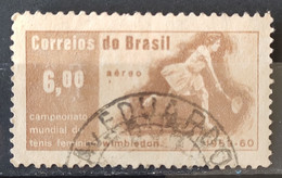 A 101 Brazil Stamp Air Tennis Female Maria Ester Bueno 1960 Circulated 6 - Otros & Sin Clasificación