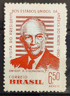 A 91 Brazil Stamp US President Eisenhower 1960 1 - Otros & Sin Clasificación