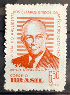 A 91 Brazil Stamp US President Eisenhower 1960 2 - Otros & Sin Clasificación