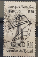 A 100 Brazil Stamp Air Infante Dom Henrique Ship Portugal 1960 Circulated 5 - Otros & Sin Clasificación