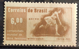 A 101 Brazil Stamp Air Tennis Female Maria Ester Bueno 1960 1 - Otros & Sin Clasificación