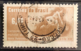 A 101 Brazil Stamp Air Tennis Female Maria Ester Bueno 1960 Circulated 1 - Otros & Sin Clasificación