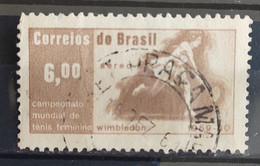 A 101 Brazil Stamp Air Tennis Female Maria Ester Bueno 1960 Circulated 4 - Otros & Sin Clasificación