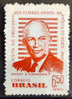 A 91 Brazil Stamp US President Eisenhower 1960 3 - Otros & Sin Clasificación