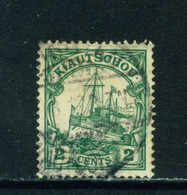 KIAOCHOW  -  1905-18 Yacht Definitive 2c Used As Scan - Karolinen