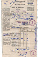 VP18.117 - MILITARIA - Marine Nationale - LORIENT X LE PELLERIN 1953  - Document Concernant Le Matelot GUILLOU - Documents