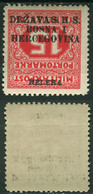 558.Yugoslavia SHS Bosnia 1918 Porto ERROR Inverted Overprint MNH Michel 6 - Imperforates, Proofs & Errors