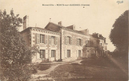 CPA FRANCE 86 "Brouville, Monts Sur Guesnes" - Monts Sur Guesnes