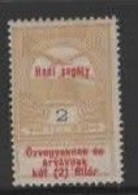 Hungary SG 154   1914 War Charity Stamps, 2f Yellow,mint Hinged, - Ungebraucht