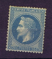 France Yv 29 B MH/*, Mit Falz, Avec Charnière - 1863-1870 Napoléon III Con Laureles
