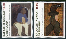 GREENLAND 1997 Gitz-Johansen Centenary 16.00 Kr MNH / **.  Michel 310-11 - Nuovi