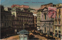 CPA AK NAPOLI Piazza S.Ferdinando CAMPANIA ITALY (15397) - Marano Di Napoli