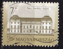 HONGRIE N° 3330 O Y&T 1991 Château Esterhazy à Papa - Used Stamps
