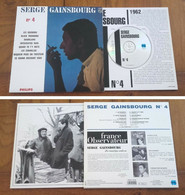 RARE French CD SERGE GAINSBOURG (Format 25CM, Limited & Numbered Edition, 1994) - Collector's Editions