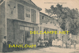 84 // CAUMONT SUR DURANCE   Bar Tabac, ANIMEE ** - Caumont Sur Durance