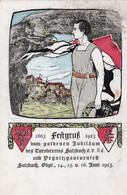 Fest-Ansichtskarte Von Sulzbach-Rosenberg, Festgruß Des Turnverein Sulzbach Und Pegnitzgauturnfest - Sulzbach-Rosenberg