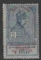 Hungary SG 168   1914 War Charity Stamps, 2k Blue,mint Hinged - Ungebraucht