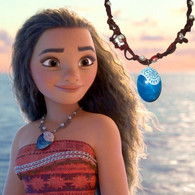 COLLANA OCEANIA MOANA COLORE AZZURRO NECKLACE ANIME COSPLAY GIRLS - Colliers/Chaînes