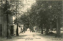 Castéra Les Bains * La Grand Rue * Prise Du Foirail - Castera