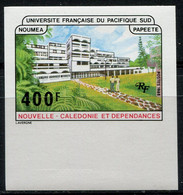 NOUVELLE-CALEDONIE N°550 ** NON DENTELE UNIVERSITE FRANCAISE DU PACIFIQUE-SUD - Geschnittene, Druckproben Und Abarten