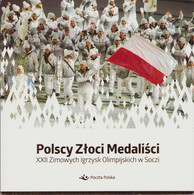 POLAND 2014 Polish Gold Medalists Winter Olympic Games Sochi Ski Sport / With Mini Sheet MNH** - Cuadernillos