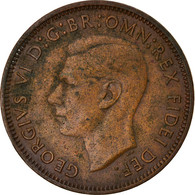 Monnaie, Grande-Bretagne, George VI, Farthing, 1950, TB+, Bronze, KM:867 - B. 1 Farthing